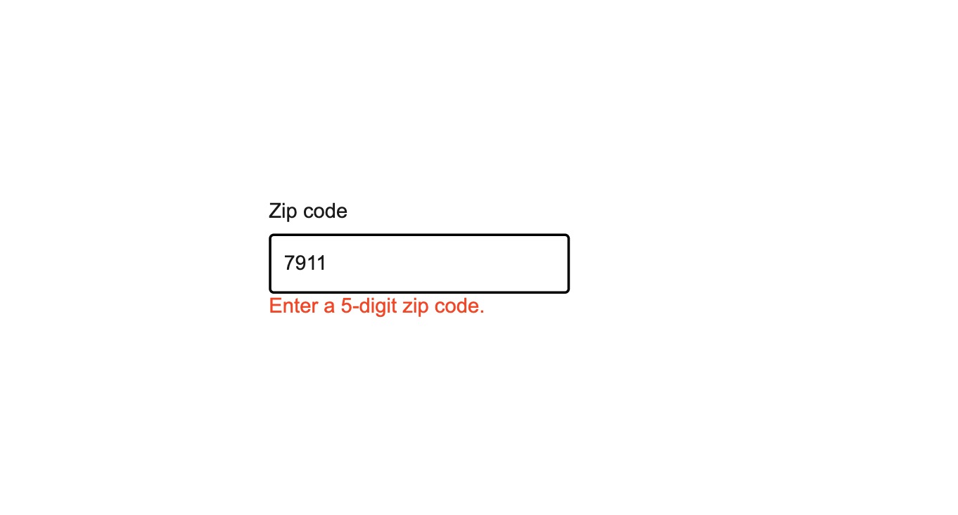 Do: Use detailed messages instead of global messages