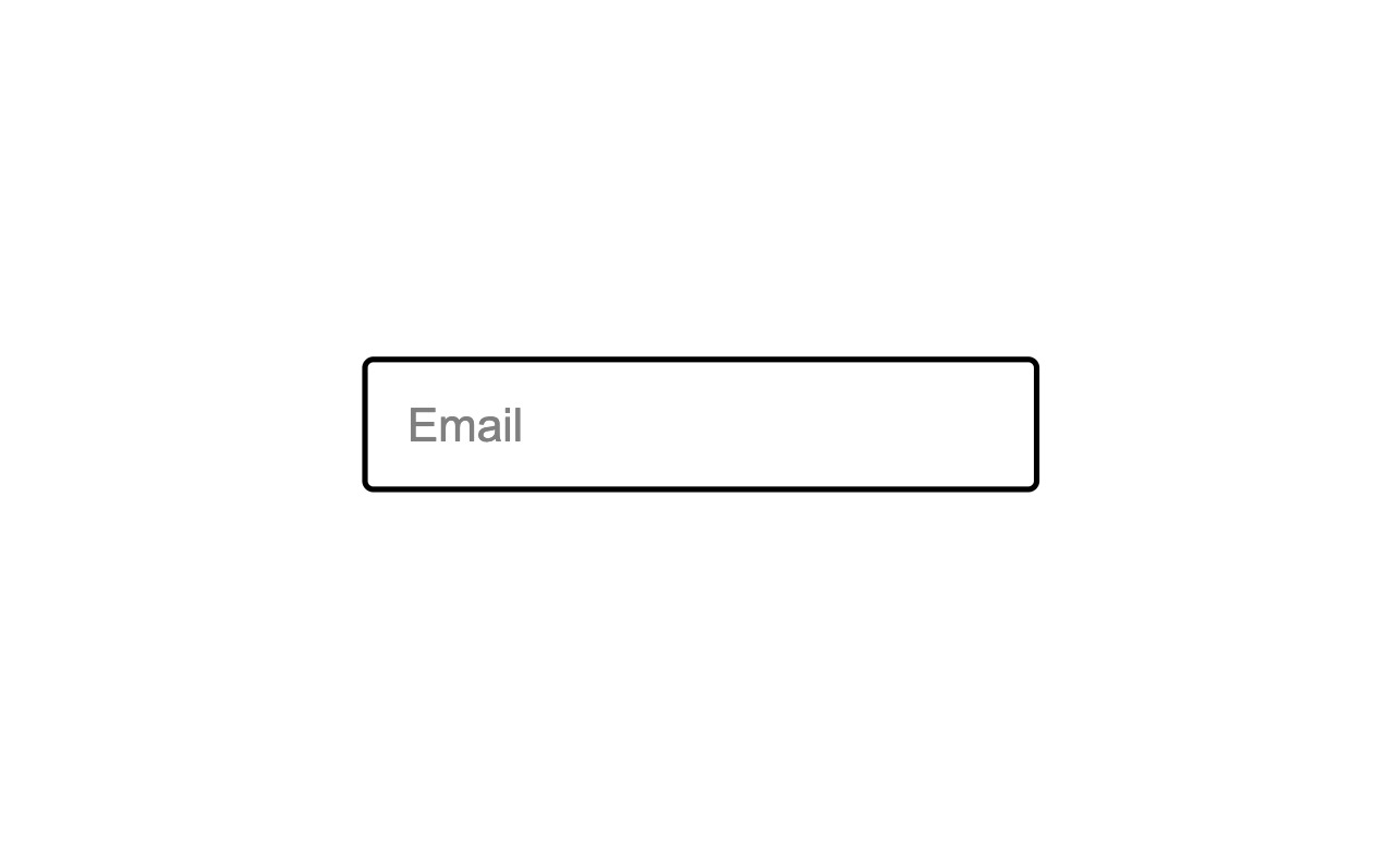 Don’t use placeholder text instead of a label